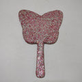 Bling Rhinestone Butterfly Hand Mirror – Luxury Sparkle Vanity Mirror