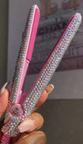 Bling Hair Straighteners – Pink Crystal Edition 💖