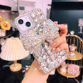 Diamond Bow Case For Samsung Galaxy Phones