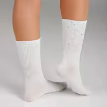 Bling Rhinestone Socks – Sparkly Custom Crystal Socks
