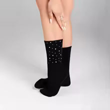 Bling Rhinestone Socks – Sparkly Custom Crystal Socks