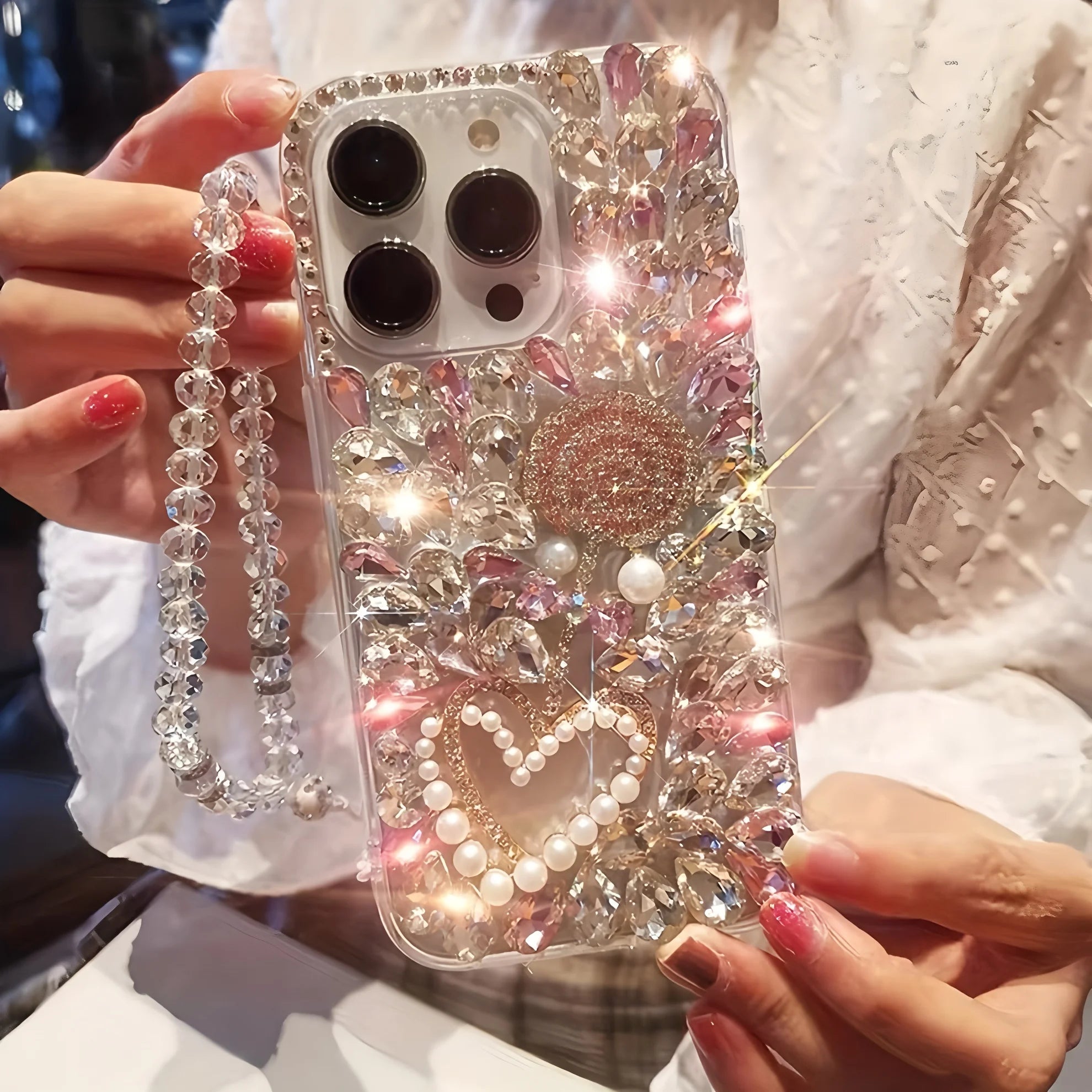 Lollipop Diamond Bling iPhone Case